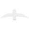 Ekena Millwork Bellingham Architectural Grade PVC Gable Bracket, 48"W x 16"H x 2"D x 6"F, 8/12 Pitch GBP048X16X0206BEL00 - alternate 5